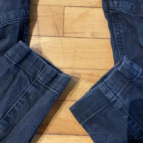 Balmain black  moto jeans - Picture 5 of 12